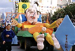 Mit Klick zum Karneval in Rethymnon 1999