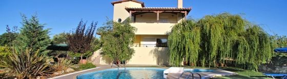 Holiday house in Rethymnon, Crete Villa Lambros with swimming pool
